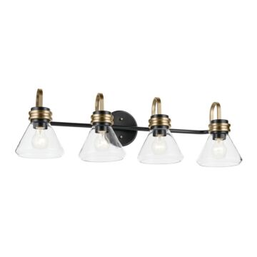 Farum  Bathroom Vanity Light in Black by Kichler