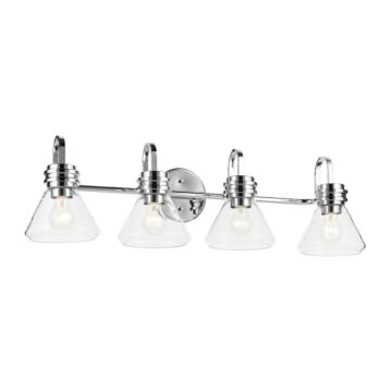 Farum  Bathroom Vanity Light in Chrome by Kichler