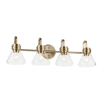 Farum  Bathroom Vanity Light in Champagne Bronze by Kichler