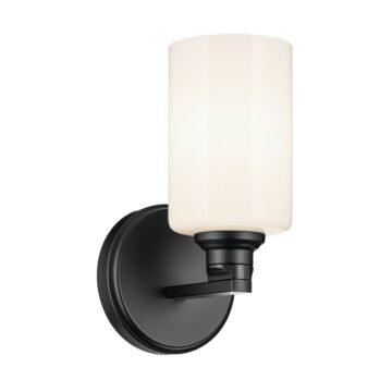 Gioe  Wall Sconce in Black by Kichler