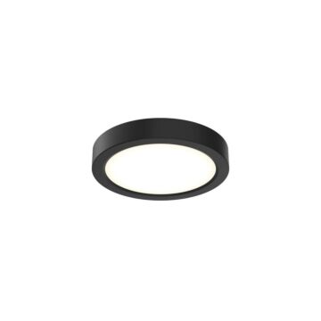Delta  Flush Mount in Black by Dals