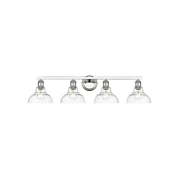 Carver  Bathroom Vanity Light in Chrome by Golden Lighting