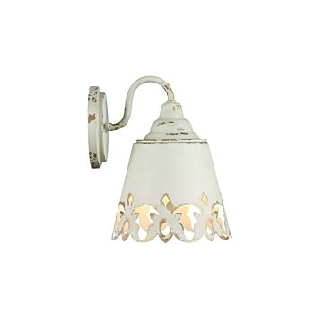 Eloise  Bathroom Vanity Light in Antique Ivory by Golden Lighting