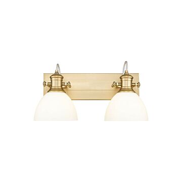 Hines  Bathroom Vanity Light in Brushed Champagne Bronze by Golden Lighting