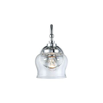 Daphne  Wall Sconce in Chrome by Golden Lighting