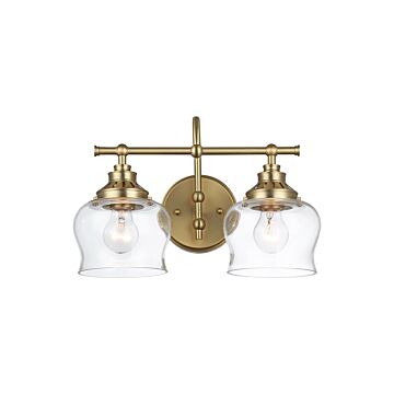 Daphne  Bathroom Vanity Light in Brushed Champagne Bronze by Golden Lighting