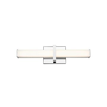 Elon LED Bathroom Vanity Light in Chrome by Golden Lighting