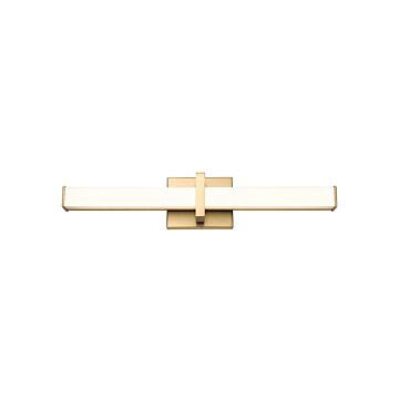 Elon LED Bathroom Vanity Light in Brushed Champagne Bronze by Golden Lighting
