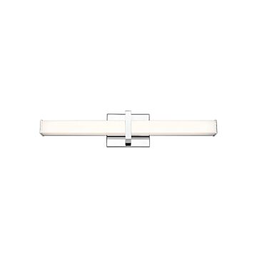 Elon LED Bathroom Vanity Light in Chrome by Golden Lighting