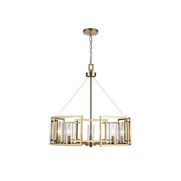 Marco  Chandelier in Brushed Champagne Bronze by Golden Lighting