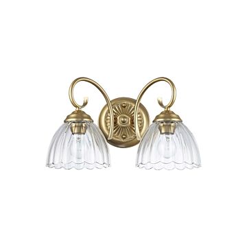 Audra  Bathroom Vanity Light in Brushed Champagne Bronze by Golden Lighting