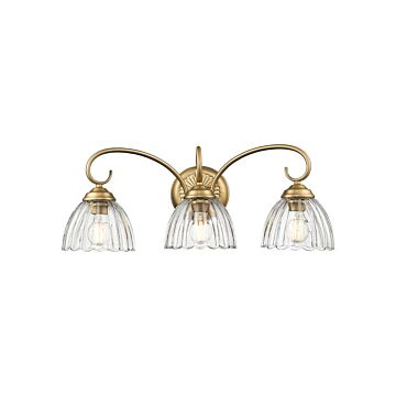 Audra  Bathroom Vanity Light in Brushed Champagne Bronze by Golden Lighting