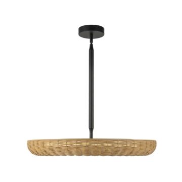 Maris LED Chandelier in Matte Black by Alora