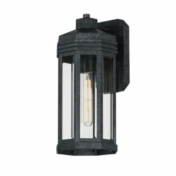 Wright  Outdoor Wall Lantern in Black Patina by Maxim