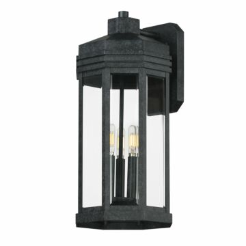 Wright  Outdoor Wall Sconce in Black Patina by Maxim