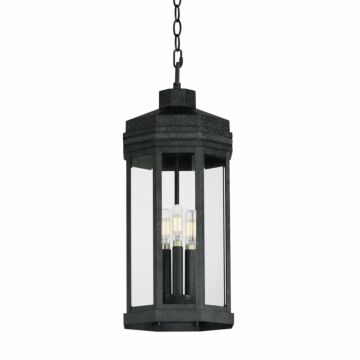Wright  Outdoor Pendant in Black Patina by Maxim