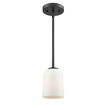 Laphia  Pendant in Matte Black by Millennium Lighting