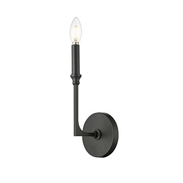 Azara  Wall Sconce in Matte Black by Millennium Lighting