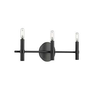 Skyva  Wall Sconce in Matte Black by Millennium Lighting