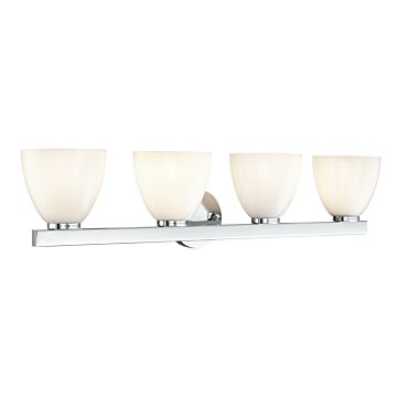 Apria  Bathroom Vanity Light in Polished Chrome by Millennium Lighting