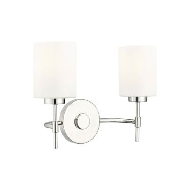 Keylee  Bathroom Vanity Light in Polished Nickel by Millennium Lighting