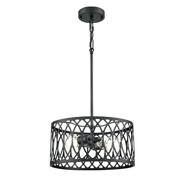 Arelyn  Pendant in Matte Black by Millennium Lighting