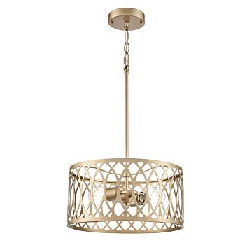 Arelyn  Pendant in Painted Modern Gold by Millennium Lighting