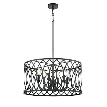 Arelyn  Pendant in Matte Black by Millennium Lighting