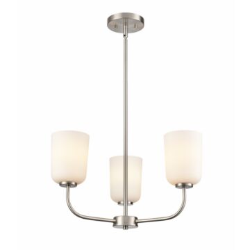 Laphia  Chandelier in Brushed Nickel by Millennium Lighting
