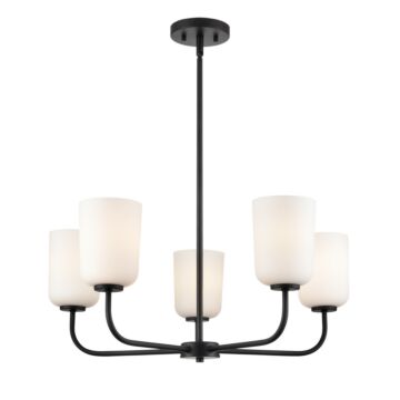 Laphia  Chandelier in Matte Black by Millennium Lighting