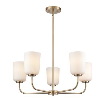 Laphia  Chandelier in Modern Gold by Millennium Lighting