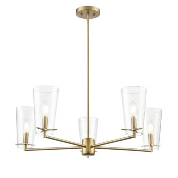 Maccan  Chandelier in Vintage Brass by Millennium Lighting
