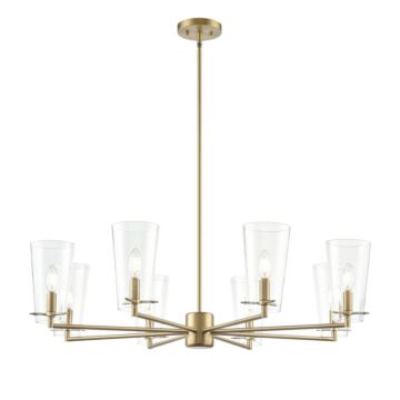 Maccan  Chandelier in Vintage Brass by Millennium Lighting