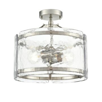 Bennetti  Semi-Flush Mount in Polished Nickel by Millennium Lighting