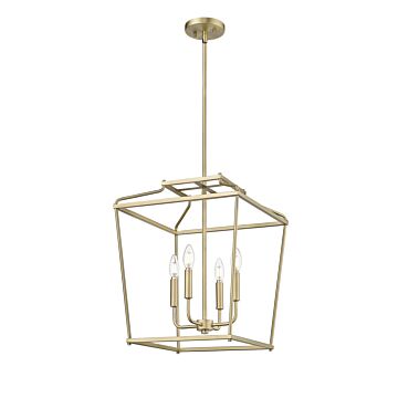 Nellita  Pendant in Vintage Brass by Millennium Lighting