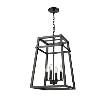 Tellsa  Pendant in Matte Black by Millennium Lighting