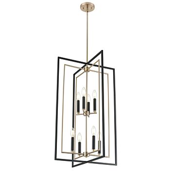 Noelle  Pendant in Matte Black by Millennium Lighting