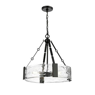 Rezi  Pendant in Matte Black by Millennium Lighting