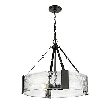 Rezi  Pendant in Matte Black by Millennium Lighting