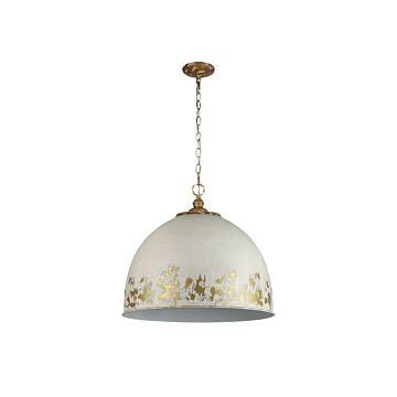 Alison  Pendant in Vintage Gold by Golden Lighting