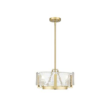 Aenon  Chandelier in Brushed Champagne Bronze by Golden Lighting