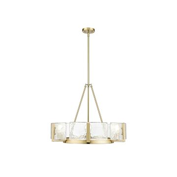 Aenon  Chandelier in Brushed Champagne Bronze by Golden Lighting