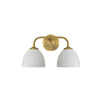 Shepard  Bathroom Vanity Light in Modern Brass by Golden Lighting