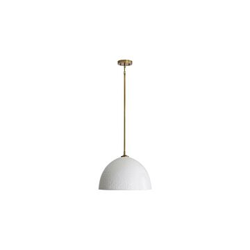 Shepard  Pendant in Modern Brass by Golden Lighting