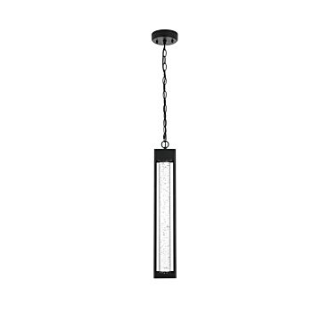 Amaris LED Outdoor Pendant in Black by Elegant Lighting