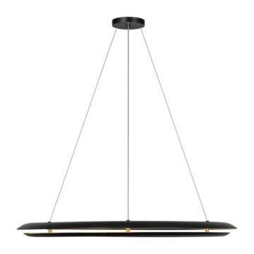 Cielo LED Chandelier in Midnight Black by Visual Comfort Studio