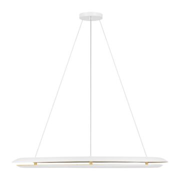 Cielo LED Chandelier in Matte White by Visual Comfort Studio