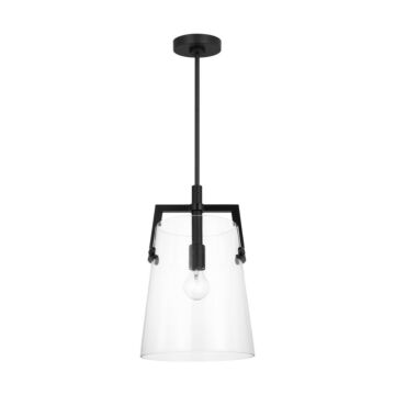 Crofton  Pendant in Midnight Black by Visual Comfort Studio