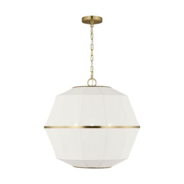 Hikari  Lantern in Burnished Brass by Visual Comfort Studio