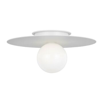 Nodes  Flush Mount in Matte White by Visual Comfort Studio